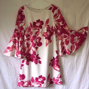 Swing Dress w Bell Sleeves, Eliza J, size 10